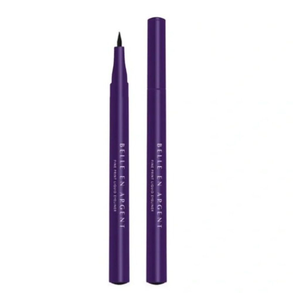Belle En Argent Fine Print Liquid Eyeliner - Black